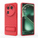 OPPO Find X6 5G Wavy Texture TPU Phone Case with Lens Film - Red