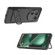 OPPO Find X6 5G Wavy Texture TPU Phone Case with Lens Film - Black