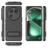 OPPO Find X6 5G Wavy Texture TPU Phone Case with Lens Film - Black