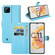 OPPO Realme C11 2021 Litchi Texture Horizontal Flip Protective Case with Holder & Card Slots & Wallet - Blue
