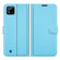 OPPO Realme C11 2021 Litchi Texture Horizontal Flip Protective Case with Holder & Card Slots & Wallet - Blue
