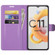 OPPO Realme C11 2021 Litchi Texture Horizontal Flip Protective Case with Holder & Card Slots & Wallet - Purple