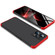 OPPO Realme 9 Pro+ GKK Three Stage Splicing Full Coverage PC Case - Black Red