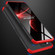 OPPO Realme 9 Pro+ GKK Three Stage Splicing Full Coverage PC Case - Black Red