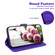 OPPO Reno10 5G Global/Reno10 Pro Global Butterfly Rose Embossed Leather Phone Case - Purple