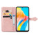 OPPO A 98 Mandala Flower Embossed Leather Phone Case - Rose Gold