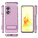 OPPO Reno8 T 4G Wavy Texture TPU Phone Case with Lens Film - Purple