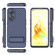OPPO Reno8 T 4G Wavy Texture TPU Phone Case with Lens Film - Royal Blue