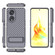 OPPO Reno8 T 5G Wavy Texture TPU Phone Case with Lens Film - Grey