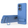 OPPO Reno8 T 5G Wavy Texture TPU Phone Case with Lens Film - Blue