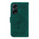 OPPO A98 5G / F23 5G India Butterfly Rose Embossed Leather Phone Case - Green