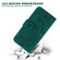 OPPO A98 5G / F23 5G India Butterfly Rose Embossed Leather Phone Case - Green