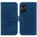 OPPO A98 5G / F23 5G India Butterfly Rose Embossed Leather Phone Case - Blue
