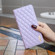 OPPO A58 4G / A98 5G Diamond Lattice Magnetic Leather Flip Phone Case - Purple