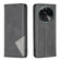 OPPO Find X6 5G Prismatic Invisible Magnetic Leather Phone Case - Black