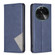 OPPO Find X6 5G Prismatic Invisible Magnetic Leather Phone Case - Blue