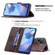 OPPO A16/ A16s/ A54s/ A55 5G/ A53s 5G Magnetic Clasp RFID Blocking Anti-Theft Leather Case with Holder & Card Slots & Wallet - Brown
