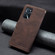 OPPO A16/ A16s/ A54s/ A55 5G/ A53s 5G Magnetic Clasp RFID Blocking Anti-Theft Leather Case with Holder & Card Slots & Wallet - Brown
