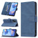 OPPO A16/ A16s/ A54s/ A55 5G/ A53s 5G Magnetic Clasp RFID Blocking Anti-Theft Leather Case with Holder & Card Slots & Wallet - Blue