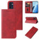 OPPO Reno7 5G Global / Find X5 Lite Magnetic Closure Leather Phone Case - Red