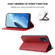 OPPO Reno7 5G Global / Find X5 Lite Magnetic Closure Leather Phone Case - Red