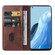 OPPO Reno7 5G Global / Find X5 Lite Magnetic Closure Leather Phone Case - Brown