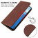 OPPO Reno7 5G Global / Find X5 Lite Magnetic Closure Leather Phone Case - Brown
