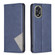 OPPO A38 4G Prismatic Invisible Magnetic Leather Phone Case - Blue