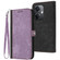 OPPO K11 Side Buckle Double Fold Hand Strap Leather Phone Case - Purple