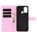 OPPO A53 2020/OPPO A32 2020 Litchi Texture Horizontal Flip Protective Case with Holder & Card Slots & Wallet - Pink
