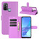 OPPO A53 2020/OPPO A32 2020 Litchi Texture Horizontal Flip Protective Case with Holder & Card Slots & Wallet - Purple