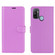 OPPO A53 2020/OPPO A32 2020 Litchi Texture Horizontal Flip Protective Case with Holder & Card Slots & Wallet - Purple