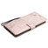 OPPO A53  - 2020 / A53s / A33  - 2020 / A32 3D Butterflies Embossing Pattern Horizontal Flip Leather Case with Holder & Card Slot & Wallet - Rose Gold