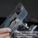 OPPO A57 4G Armor Warrior Shockproof PC + TPU Phone Case - Blue