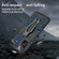 OPPO A57 4G Armor Warrior Shockproof PC + TPU Phone Case - Blue