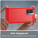 OPPO A77 5G Brushed Texture Carbon Fiber TPU Phone Case - Red