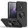 OPPO Reno8 Q Shadow 1 Series TPU + PC Phone Case with Ring Holder - Black+Black