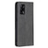 OPPO A74 4G / F19 4G Rhombus Texture Horizontal Flip Magnetic Leather Case with Holder & Card Slots - Black