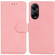 OPPO A98 5G / F23 5G India Skin Feel Pure Color Flip Leather Phone Case - Pink