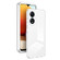 OPPO A78 4G 3 in 1 Clear TPU Color PC Frame Phone Case - White