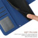 OPPO A58 4G Skin Feel Sun Flower Embossed Flip Leather Phone Case with Lanyard - Inky Blue
