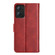 OPPO Reno7 5G / Find X5 Lite Dual-side Magnetic Flip Leather Case - Red