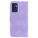 OPPO Reno7 5G Global/Taiwan/Find X5 Lite 7-shaped Embossed Leather Phone Case - Purple