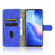 OPPO Find X3 Neo Solid Color Skin Feel Magnetic Buckle Horizontal Flip Calf Texture PU Leather Case with Holder & Card Slots & Wallet - Blue