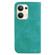 OPPO Reno9 Pro+ 7-shaped Embossed Leather Phone Case - Green OPPO Reno9 Pro+ 7-shaped Embossed Leather Phone Case - Green