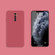 OPPO Realme X2 Pro / Reno Ace Solid Color Imitation Liquid Silicone Straight Edge Dropproof Full Coverage Protective Case - Red