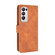 OPPO Find X3 Neo Solid Color Skin Feel Magnetic Buckle Horizontal Flip Calf Texture PU Leather Case with Holder & Card Slots & Wallet - Brown