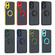 OPPO A17 4G Q Shadow 1 Series TPU + PC Phone Case with Ring - Black+Red