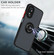OPPO A17 4G Q Shadow 1 Series TPU + PC Phone Case with Ring - Black+Red