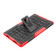 OPPO Realme Pad 10.4 Tire Texture TPU + PC Tablet Case - Red OPPO Realme Pad 10.4 Tire Texture TPU + PC Tablet Case - Red